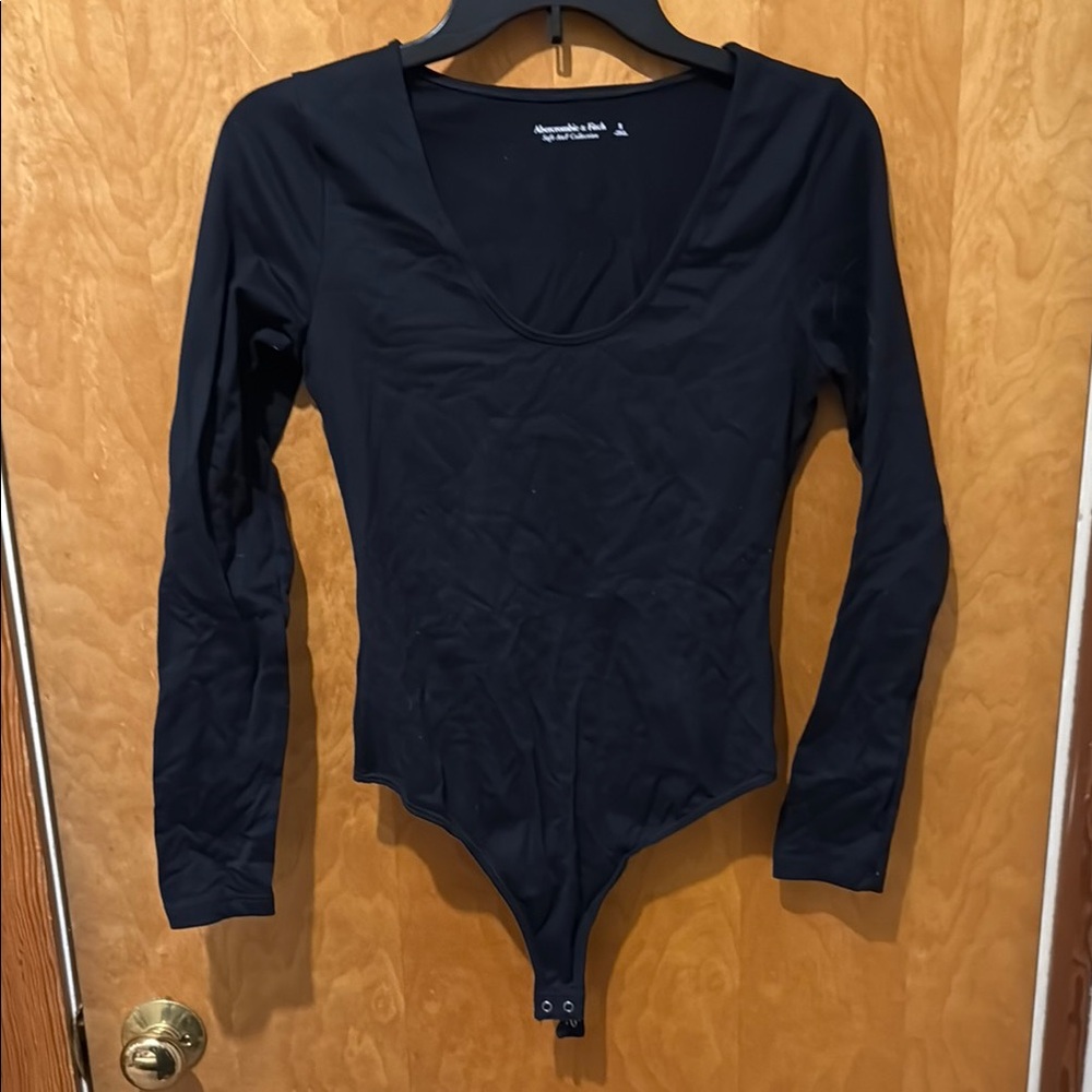 Black Long Sleeve Bodysuit